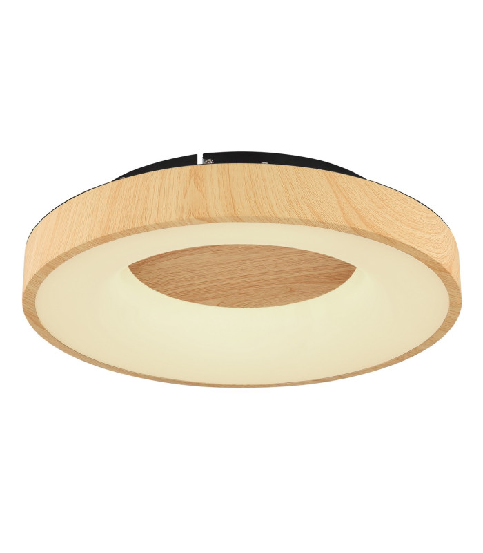 Jolli Integrated LED Semi Flush Ceiling Light Black LED Dimmable 2700-6000K Remote Control-1