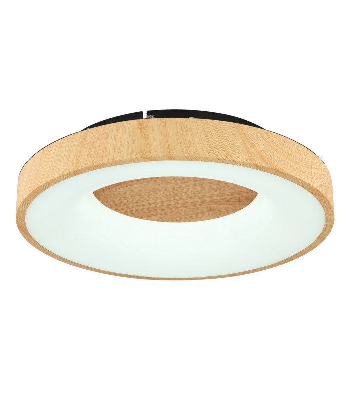 Jolli Integrated LED Semi Flush Ceiling Light Black LED Dimmable 2700-6000K Remote Control-6