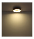 Jolli Integrated LED Semi Flush Ceiling Light Black LED Dimmable 2700-6000K Remote Control-7