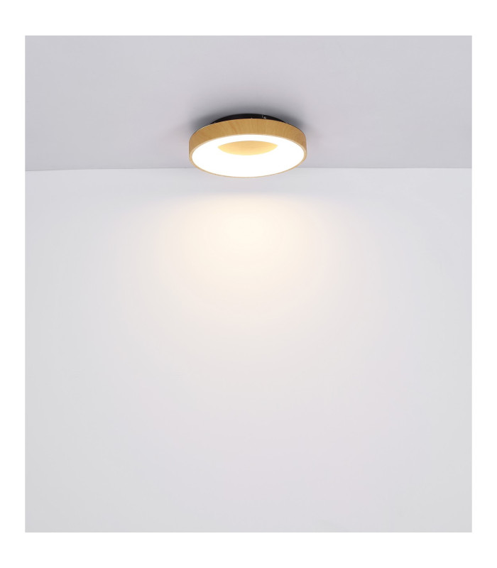 Jolli Integrated LED Semi Flush Ceiling Light Black LED Dimmable 2700-6000K Remote Control-8