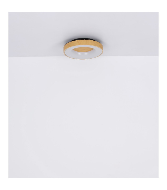 Jolli Integrated LED Semi Flush Ceiling Light Black LED Dimmable 2700-6000K Remote Control-9