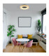 Jolli Integrated LED Semi Flush Ceiling Light Black LED Dimmable 2700-6000K Remote Control-11