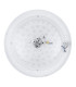 Manni 38.5cm Integrated LED Semi Flush Ceiling Light Black LED Dimmable 2700-6500K Remote Control-5