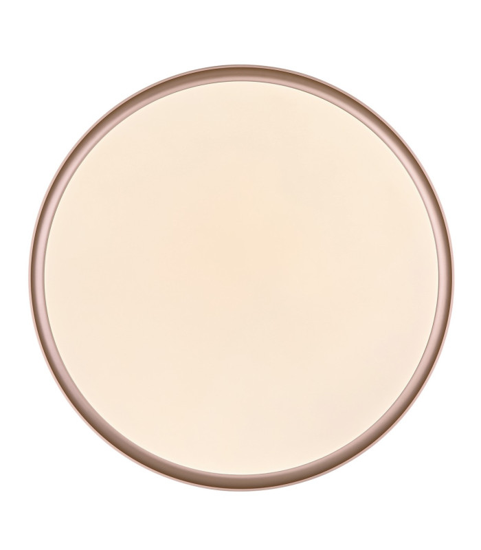 Manni 48.5cm Integrated LED Semi Flush Ceiling Light Black LED Dimmable 2700-6500K Remote Control-3
