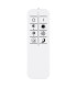 Manni 48.5cm Integrated LED Semi Flush Ceiling Light Black LED Dimmable 2700-6500K Remote Control-8