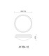 Bruno 31cm Outdoor Decorative Flush Matt Black LED 3000-6000K-11
