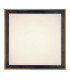 Bruno 39cm Integrated LED Semi Flush Ceiling Light Matt Black LED 3000-6000K-4