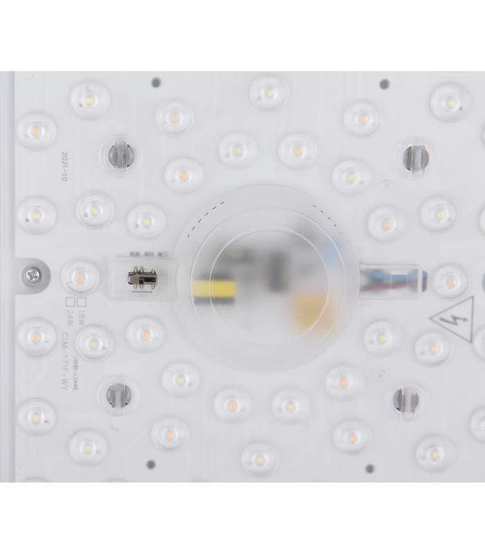 Bruno 39cm Integrated LED Semi Flush Ceiling Light Matt Black LED 3000-6000K-6
