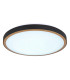 Sammi 42cm Integrated LED Semi Flush Ceiling Light White Gold LED 3000-6000K-6