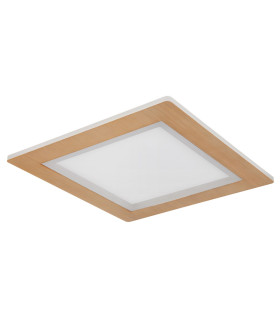 Clay Decorative Flush Ceiling Light White LED 2700-6500K-2