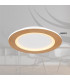 Clay 40cm Integrated LED Semi Flush Ceiling Light White LED 2700-6500K-8