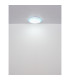 Lazaro Integrated LED Semi Flush Ceiling Light Blue Matt LED 2700-6000K-8