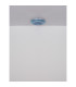 Lazaro Integrated LED Semi Flush Ceiling Light Blue Matt LED 2700-6000K-9