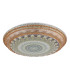 Lazaro Integrated LED Semi Flush Ceiling Light Amber LED 2700-6000K-2