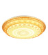 Lazaro Integrated LED Semi Flush Ceiling Light Amber LED 2700-6000K-4