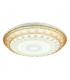 Lazaro Integrated LED Semi Flush Ceiling Light Amber LED 2700-6000K-5