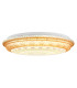 Lazaro Integrated LED Semi Flush Ceiling Light Amber LED 2700-6000K-6