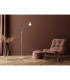 Daytona Task Floor Lamp Nickel Matt Alabaster Optic Glass Shade 1x E14-2