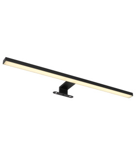 Jaime Bathroom Over Mirror Light Matt Black IP44 LED 4000K-1