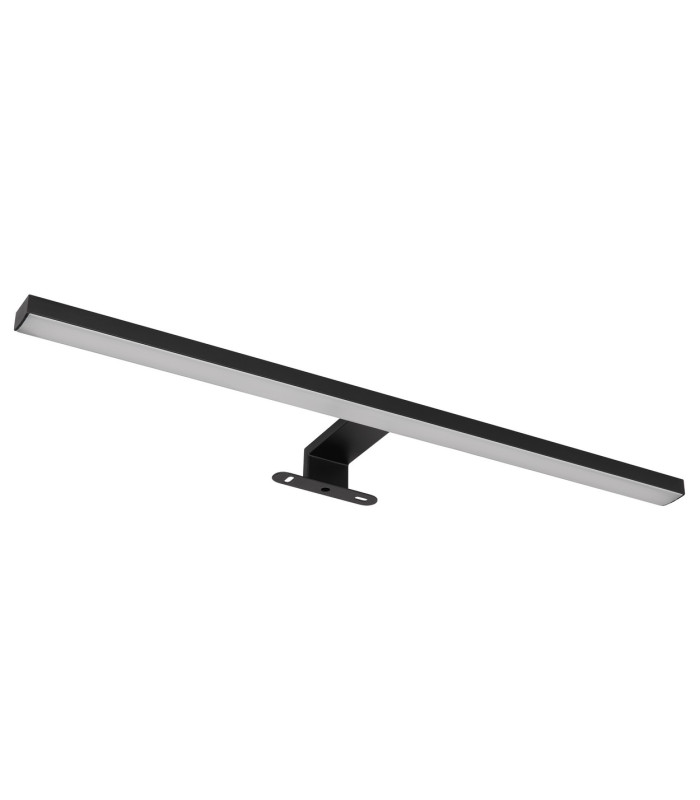 Jaime Bathroom Over Mirror Light Matt Black IP44 LED 4000K-2