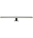 Jaime Bathroom Over Mirror Light Matt Black IP44 LED 4000K-3