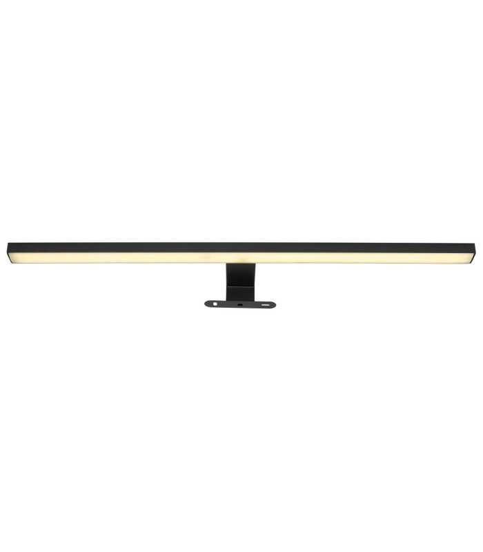 Jaime Bathroom Over Mirror Light Matt Black IP44 LED 4000K-3