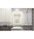 Pepe Bathroom Over Mirror Light Nickel Matt IP44 LED 4000K-5