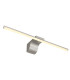 Pepe Bathroom Over Mirror Light Nickel Matt IP44 LED 4000K-1