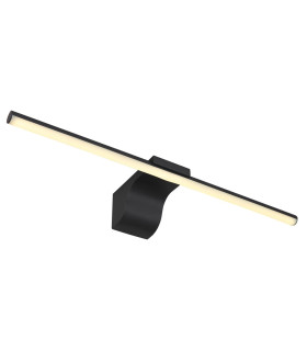 Pepe Bathroom Over Mirror Light Matt Black IP44 LED 4000K-1