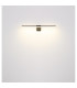 Pepe Bathroom Over Mirror Light Matt Black IP44 LED 4000K-5