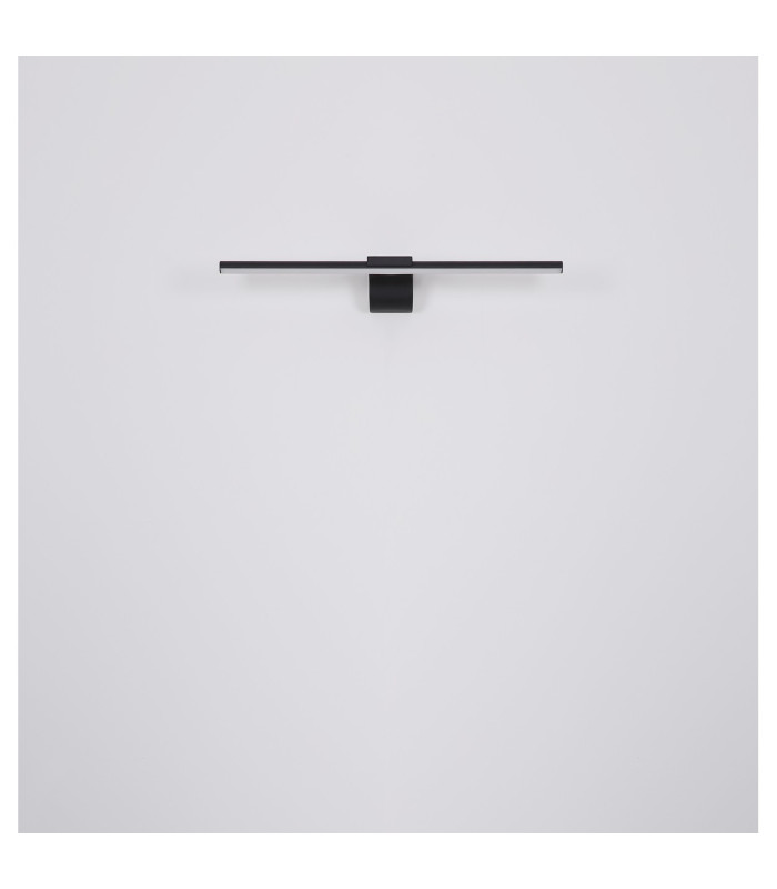 Pepe Bathroom Over Mirror Light Matt Black IP44 LED 4000K-6