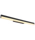 Sallo 60cm Integrated LED Wall Lamp Matt Black LED 3000-K-1