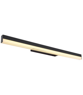 Sallo 60cm Integrated LED Wall Lamp Matt Black LED 3000-K-1
