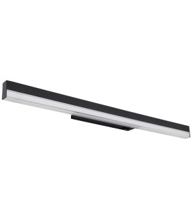 Sallo 60cm Integrated LED Wall Lamp Matt Black LED 3000-K-2
