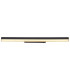 Sallo 60cm Integrated LED Wall Lamp Matt Black LED 3000-K-3