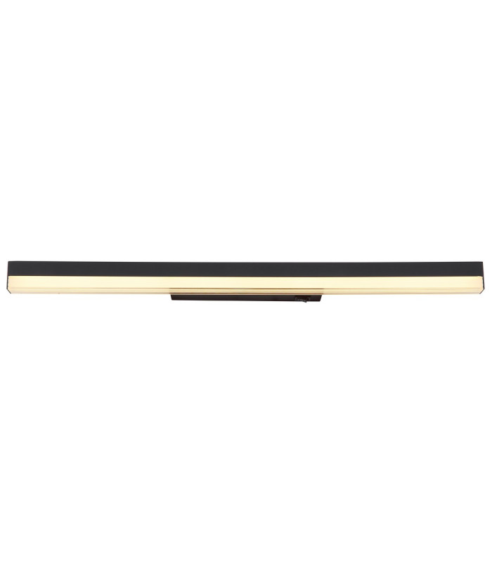 Sallo 60cm Integrated LED Wall Lamp Matt Black LED 3000-K-3