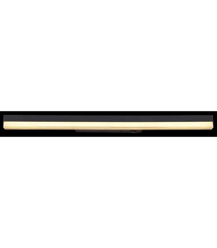 Sallo 60cm Integrated LED Wall Lamp Matt Black LED 3000-K-5