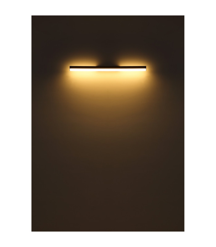 Sallo 60cm Integrated LED Wall Lamp Matt Black LED 3000-K-7