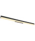 Sallo 80cm Integrated LED Wall Lamp Matt Black LED 3000-K-1