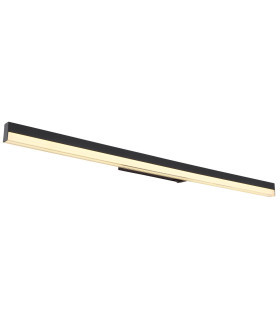 Sallo 80cm Integrated LED Wall Lamp Matt Black LED 3000-K-1