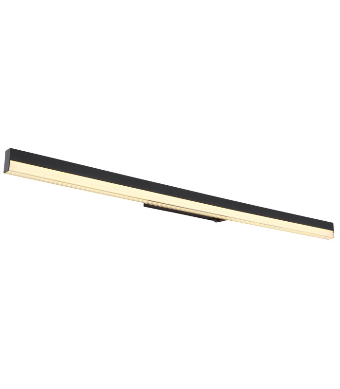 Sallo 80cm Integrated LED Wall Lamp Matt Black LED 3000-K-1