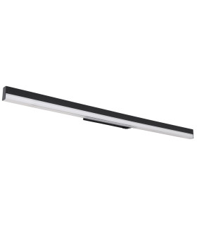 Sallo 80cm Integrated LED Wall Lamp Matt Black LED 3000-K-2