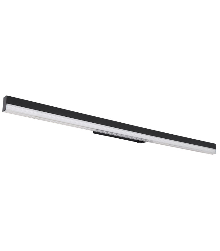 Sallo 80cm Integrated LED Wall Lamp Matt Black LED 3000-K-2