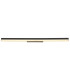 Sallo 80cm Integrated LED Wall Lamp Matt Black LED 3000-K-3