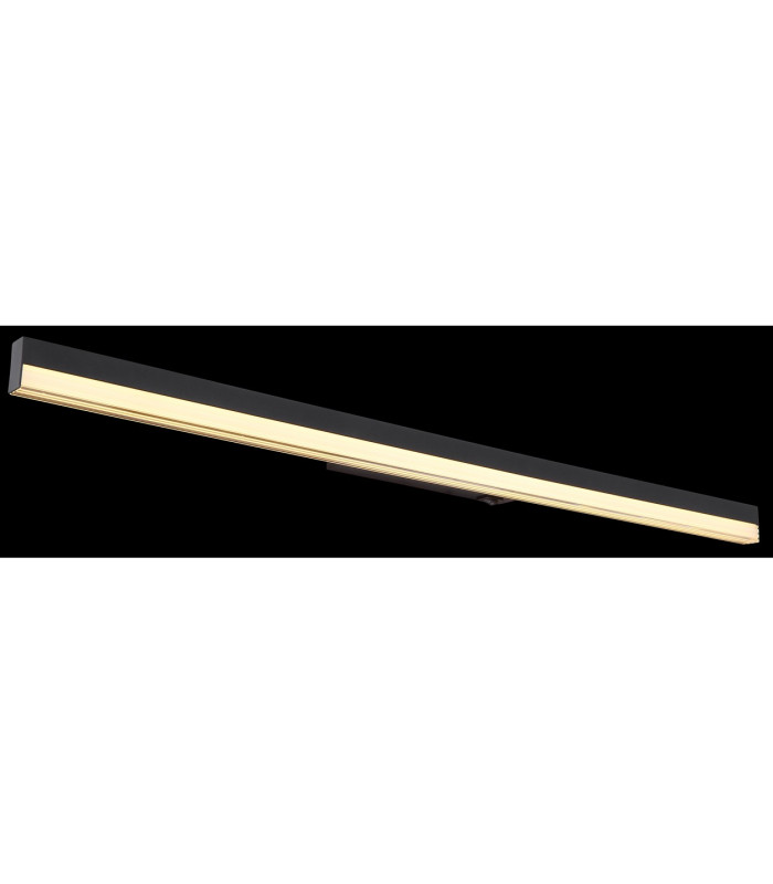 Sallo 80cm Integrated LED Wall Lamp Matt Black LED 3000-K-4