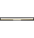 Sallo 80cm Integrated LED Wall Lamp White Matt LED 3000-K-5