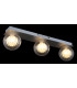 Ander Globe Ceiling Light Nickel Matt IP44 Balls Clear Glass Shade 3x G9-5