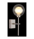 Ander Globe Wall Lights Nickel Matt IP44 Ball Clear Glass Shade 1x G9-4