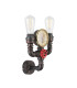 Bayuda Wall Lamp Black 2x E27-2