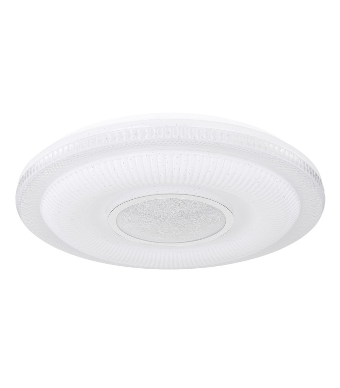 Magnifique Integrated LED Semi Flush Ceiling Light White LED Dimmable 3000-6500K Remote Control Tuya Smart-2